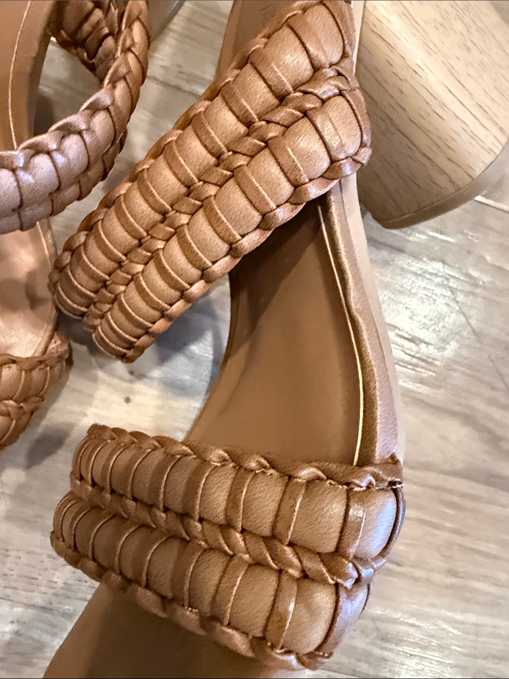 Universal Thread Braided Slide Sandals in Tan - Women - Picture 4 of 6